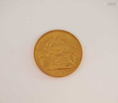 An Edward VII £2 coin