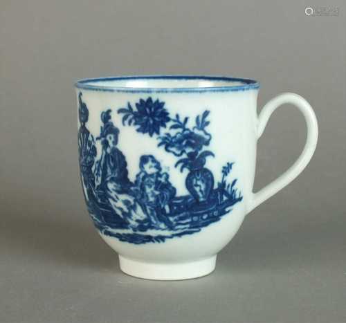 Caughley 'Mother and Child' coffee cup