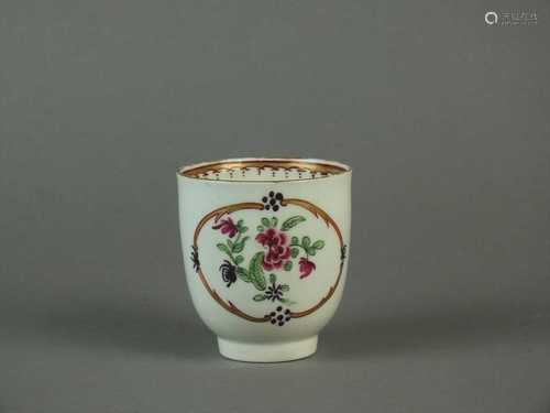 Worcester coffee cup, circa 1775