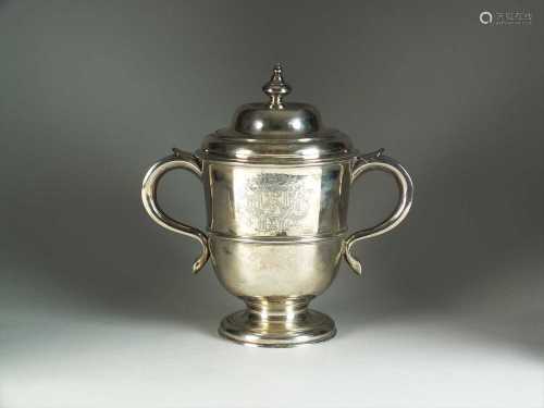 A William and Mary silver presentation cup