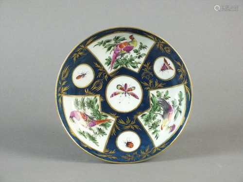 Worcester saucer, circa 1770