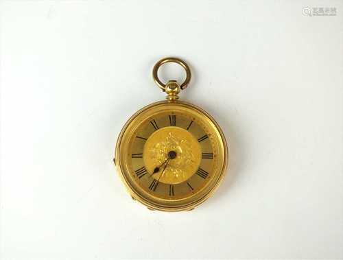 Manufacturer: Unidentified Swiss Maker Model Name: Open-Face Pocket Watch Year: Circa Late 19th-