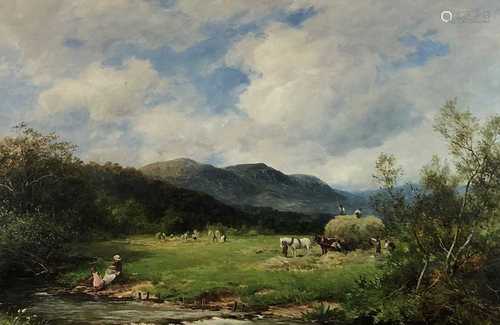 David Bates, landscape, oil