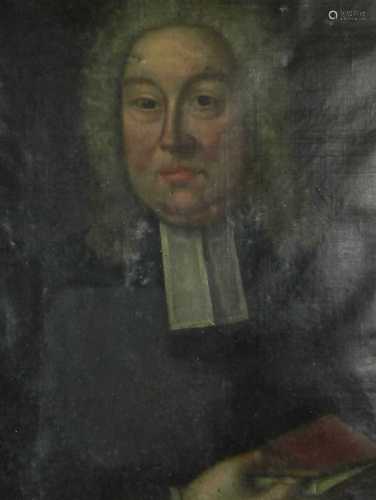 A framed and glazed oil portrait of a gentleman