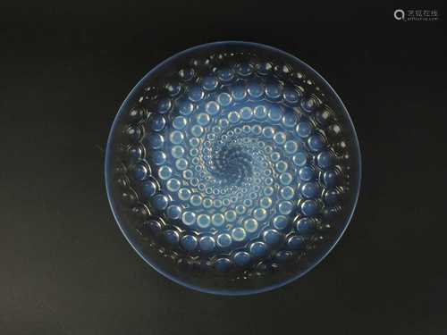 Rene Lalique 'Volutes' plate