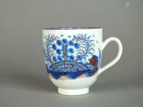 Caughley coffee cup, circa 1780-85