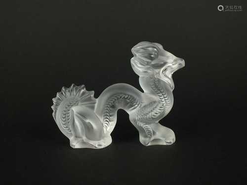 Lalique Crystal model of a dragon