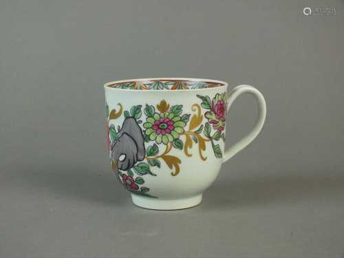 Worcester coffee cup, circa 1765