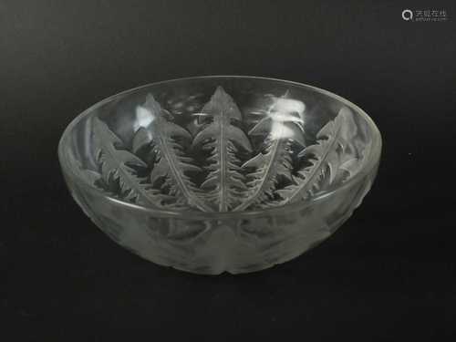 Rene Lalique 'Pissenlit' bowl