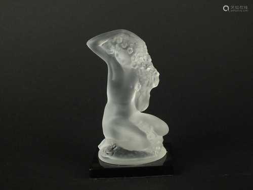 Small Lalique Crystal figure of 