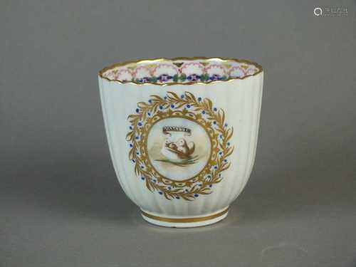 Caughley coffee cup, circa 1790