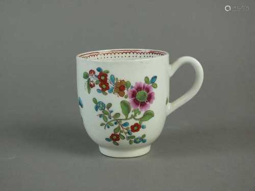 Worcester coffee cup, circa 1770