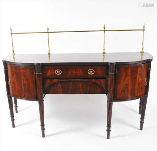 A large Maple & Co mahogany sideboard, in the George III style