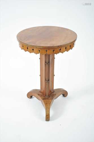 A 19th century mahogany occasional table