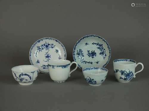 Worcester tea and coffeewares, circa 1760-80