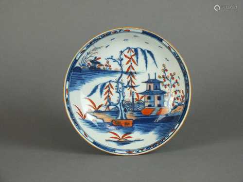 Worcester saucer, circa 1770