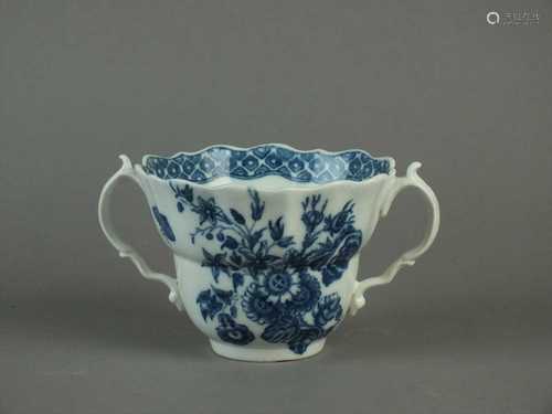 Caughley chocolate cup, circa 1785