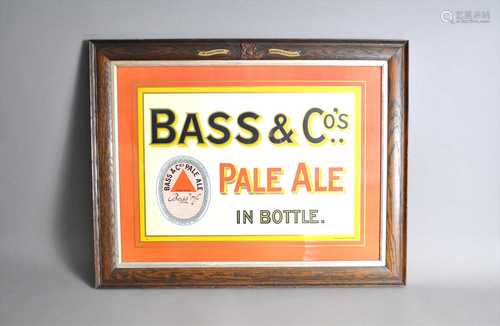 An original 20th century advertising poster by McCorquodale & Co for Bass & Co