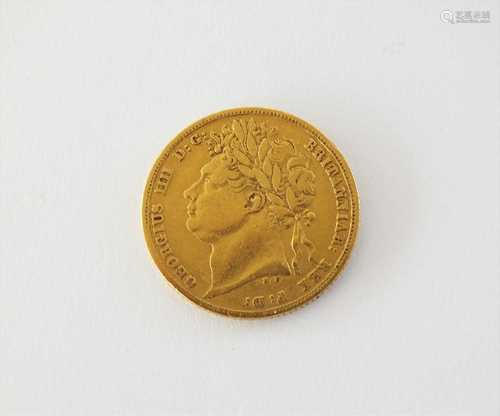 A George IV sovereign