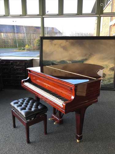 A Steinway Model M boudoir grand piano, circa late 1926 / early 1927