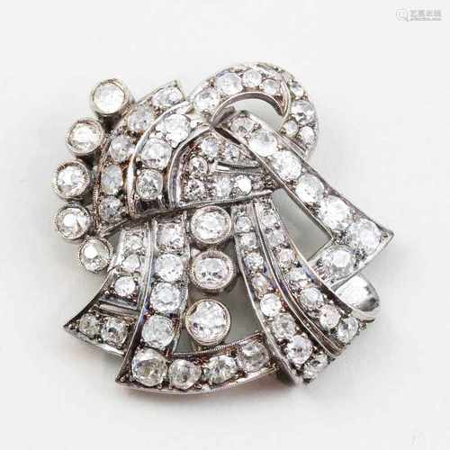 Diamant-Brosche/-Ansteckclip.