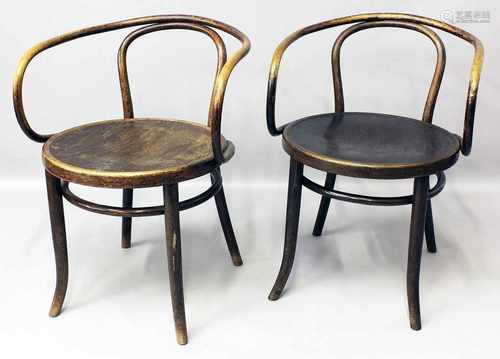 Paar Thonet-Stühle.