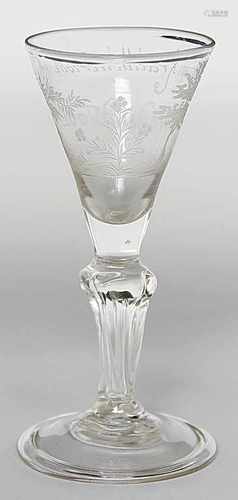 Barockglas.