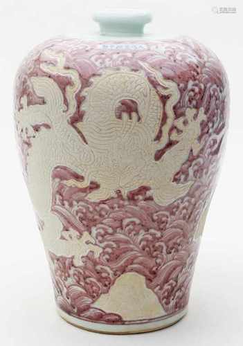 Große Vase.