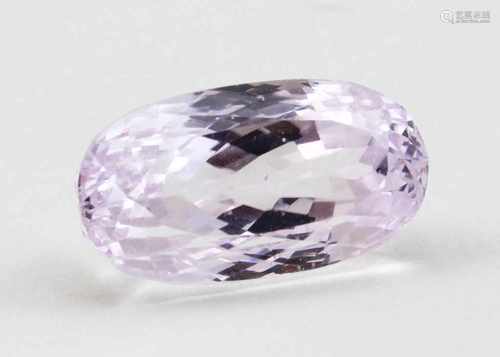 Altroséfarbener Kunzit, 30,24 ct.