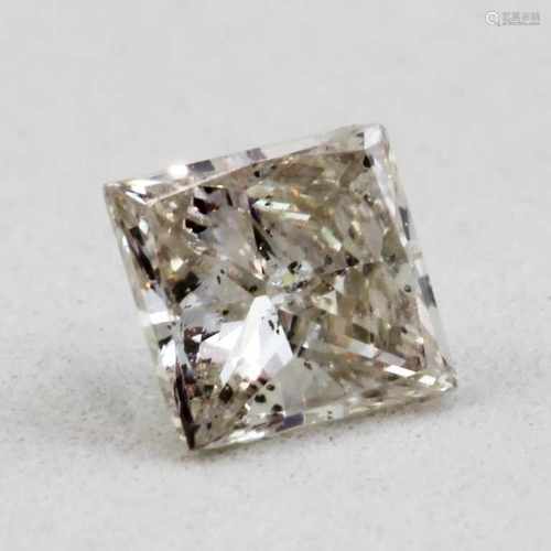 Diamant im Princesscut, 0,22 ct.