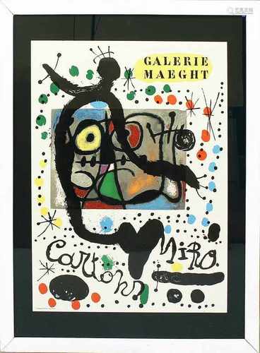 Miró, Joan (1893 Montroig - Mallorca 1983), nach