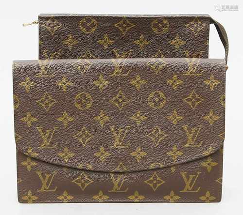 Vintage Clutch und Beutel, Louis Vuitton.