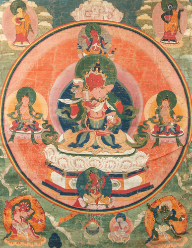 5 Tibetan Thangkas