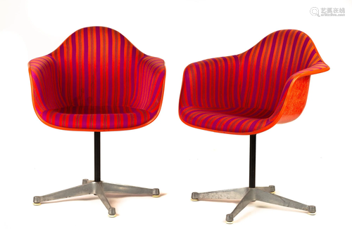 Pair of Alexander Girard Eames Chairs