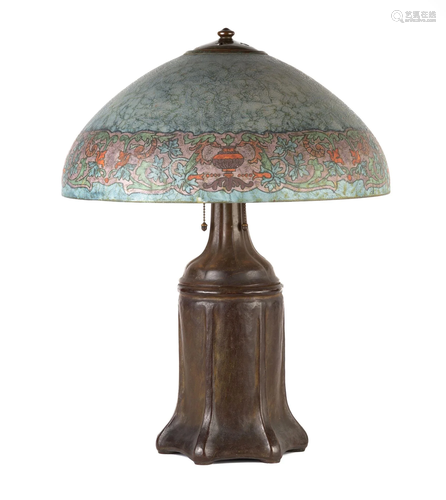 Handel Arts and Crafts Table Lamp