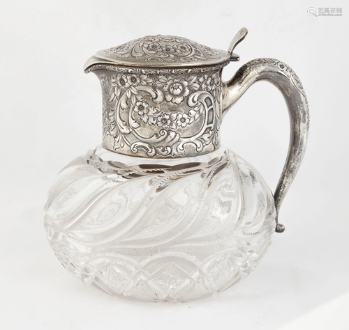 Fine Cut Glass Pitcher