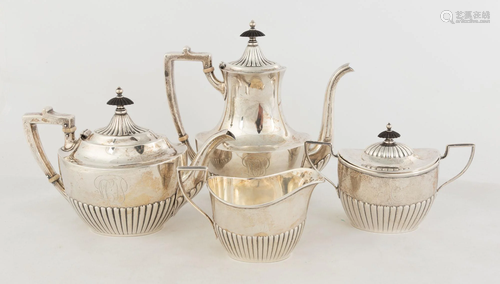 Gorham Four Piece Sterling Tea Set