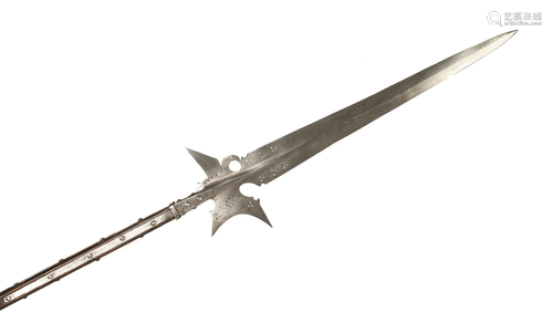 A Fine Swiss Halberd