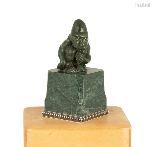 Fabergé Gorilla on Stand