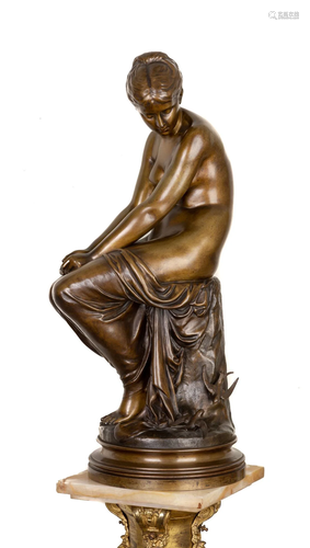 Auguste Joseph Peiffer (French, 1832-1886), Bronze of