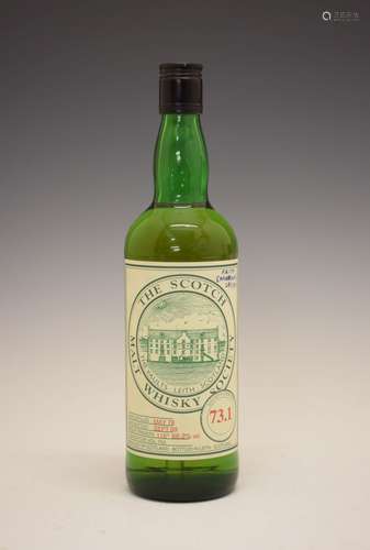 Scotch Malt Whisky Society (SMWS) Cask No. 73.1 (Aultmore) distilled May 78, bottled September 89,