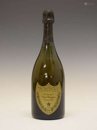 Bottle Dom Perignon Brut Champagne 1996 vintage (1) Condition: Level and seal is good, minor wear to