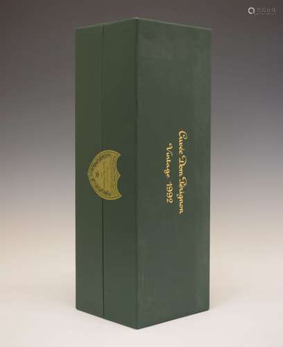 Magnum of Dom Perignon Champagne, 1992 vintage, in sealed presentation box (1) Condition: Box is