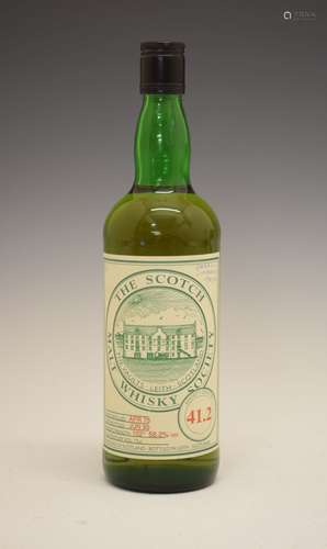 Scotch Malt Whisky Society (SMWS) Cask No. 41.2 (Duiluaine) distilled April 75, bottled June 90,