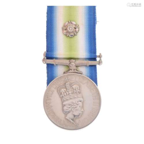 Elizabeth II Falklands War 2nd April 1982 Medal awarded to 24581465 Private RV Grainger of the