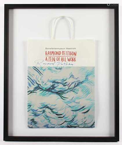 PETTIBON, Raymond, Museumstüte, hersg. von Bonnefanten Museum Maastricht zur Ausstellung 