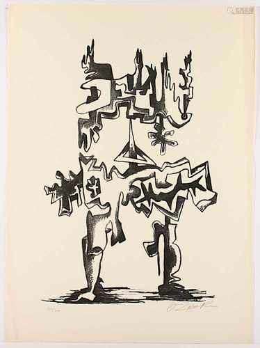 ZADKINE, Ossip, Original-Lithografie, 62 x 42, nummeriert 200/300, handsigniert, Erker-Presse St.