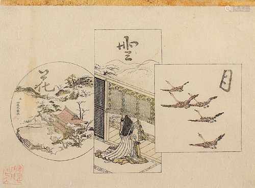 KITAO SHIGEMASA (1739-1820), Blatt aus der Serie 