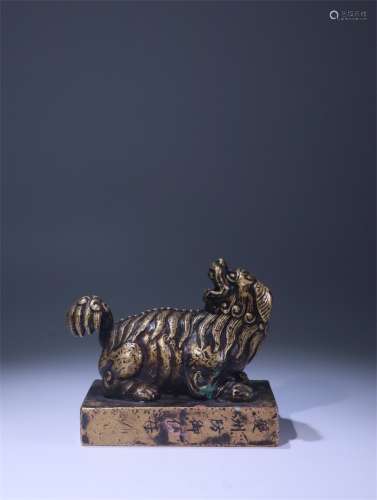 A Chinese Bronze Ornament