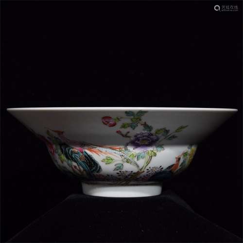 A Chinese Famille Rose Porcelain Bowl